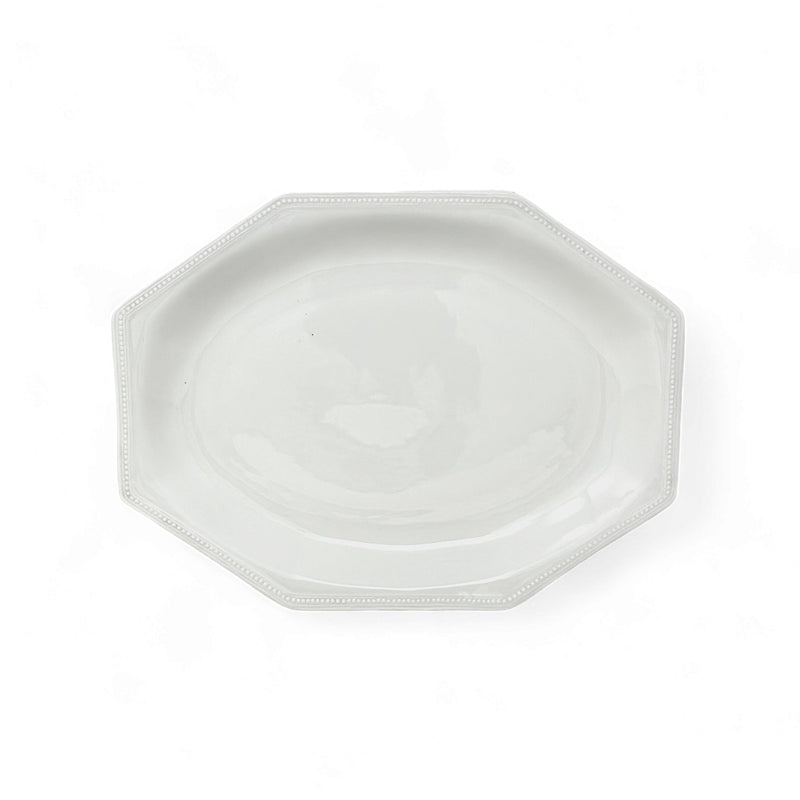 Johnson Brothers JOHNSON BROTHERS HERITAGE WHITE OVAL PLATTER   