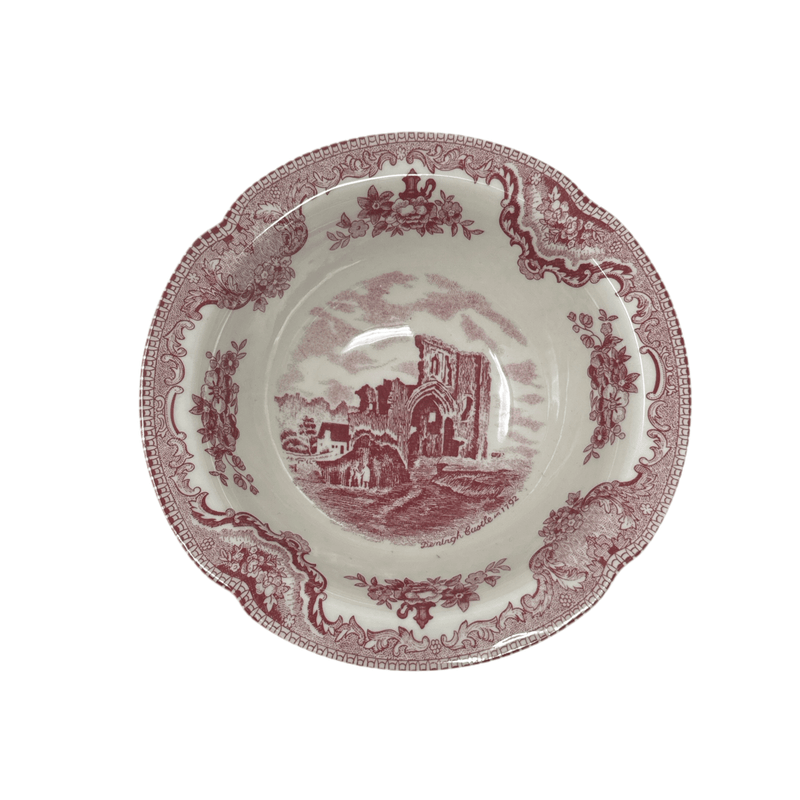 Johnson Brothers Johnson Brothers Old British Castle Pink Fruit Bowl