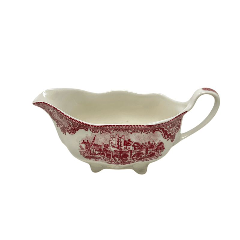 Johnson Brothers Johnson Brothers Old British Castle Pink Gravy Boat