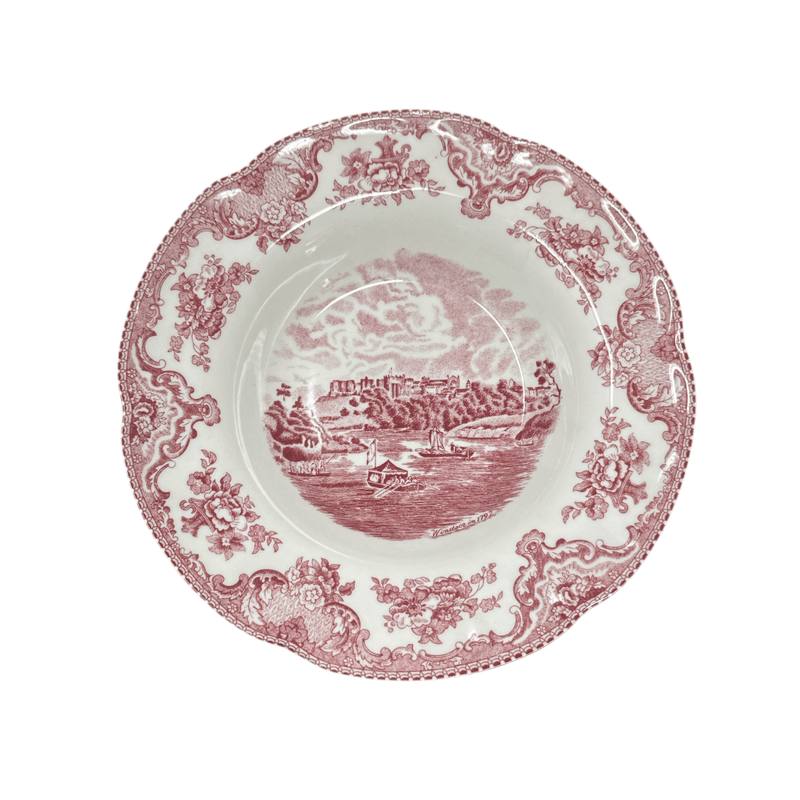 Johnson Brothers Johnson Brothers Old British Castle Pink Rim Soup