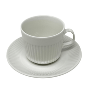 Johnson Brothers Johnson Brothers Athena White Cup & Saucer Set