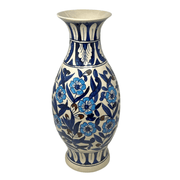 Kitchen Smart Blue Ceramic Large Vase
