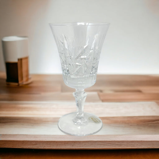 Bohemia Pinwheel Crystal Wine Glass Wine Glass Kitchen Smart   