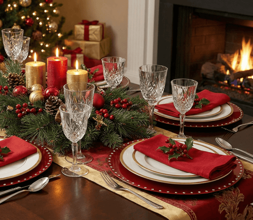 Kitchen Smart Lemontree Everyday Glistens Charger Plate - Red