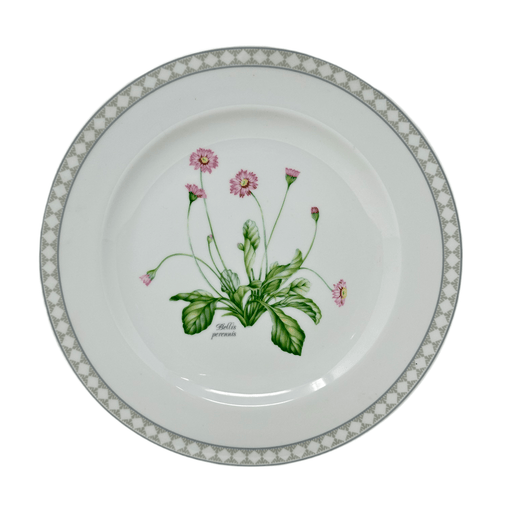 Kitchen Smart Royal Porcelain Botanica Bellis Perennis Dinner Plate
