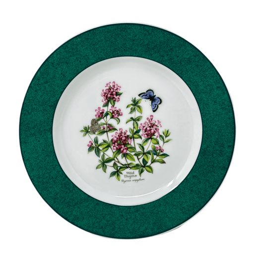 Kitchen Smart Royal Worcester Herbs Salad Plate ( Wild Thyme - Thymus Serpyllum )