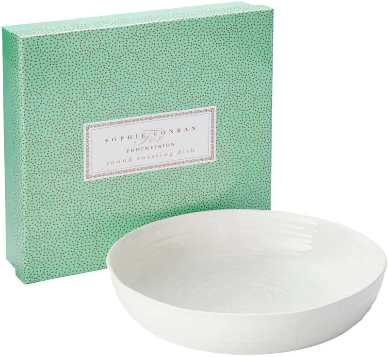 Kitchen Smart Sophie Conran White 11" (28cm) Round Roasting Dish   
