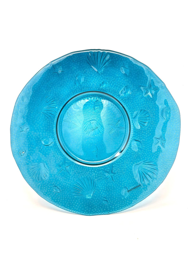 la mediterranea LA MEDITERRANEA BEYOND THE SEA VINTAGE PLATTER   