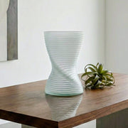 la mediterranea_Le Mediterannea Swirl 8" Vase_