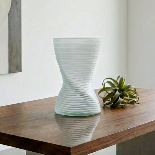 la mediterranea_Le Mediterannea Swirl 8" Vase_
