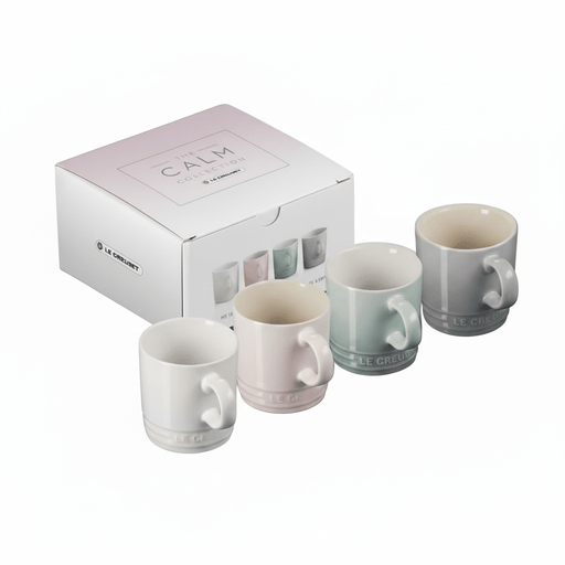 Le Creuset Le Creuset Calm Collection Capuccino Mugs - Set of 4