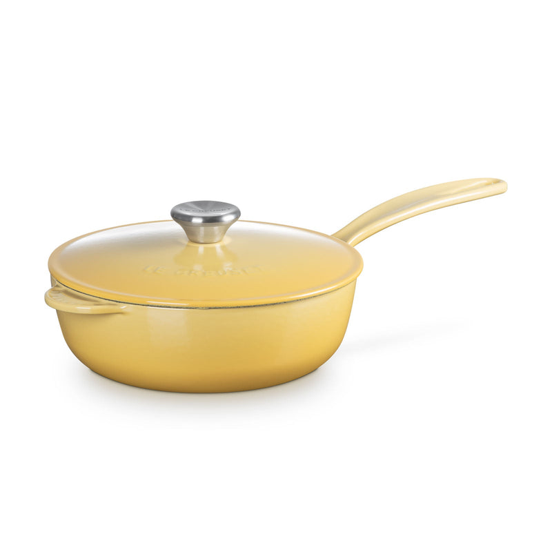 Le Creuset Le Creuset Cast Iron 2.25 QT (2.1L) Saucier Pan Camomille  