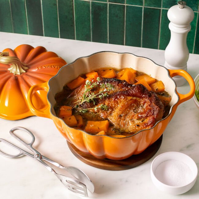 Le Creuset Le Creuset Cast Iron 4QT (3.7L) Pumpkin Cocotte