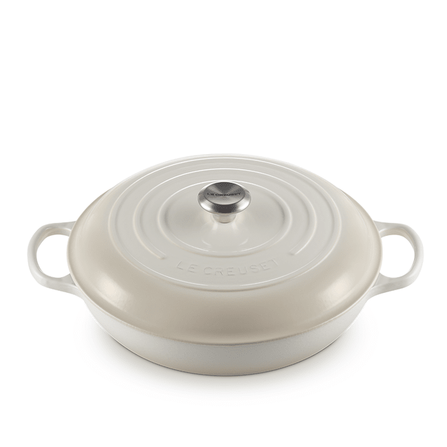 Le Creuset Le Creuset Cast Iron 5 QT (4.7L) Braiser Meringue