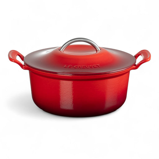 Le Creuset Le Creuset Cast Iron Modern Heritage 4.6L Round Dutch Oven Cerise
