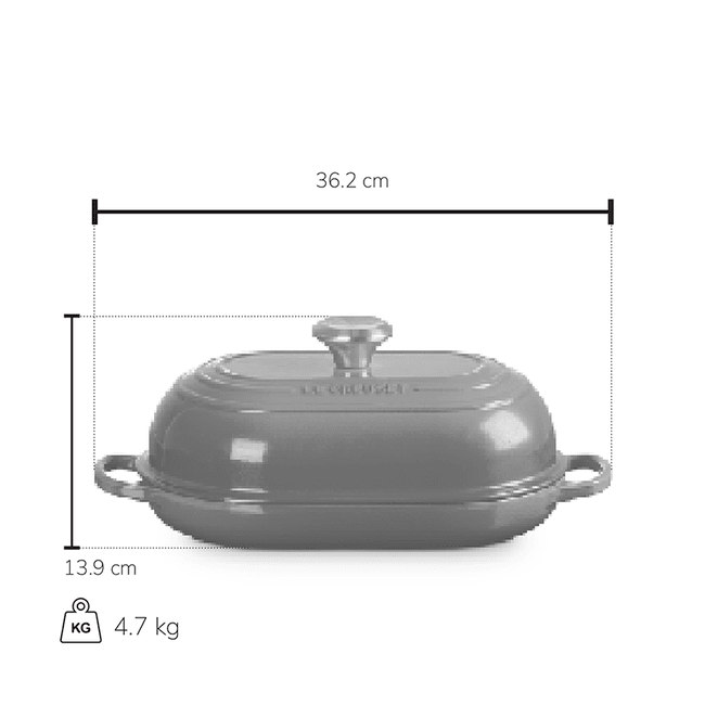 Le Creuset Le Creuset Cast Iron Oval Bread Oven