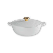 Le Creuset Le Creuset Enameled 4.1L Cast Iron Holly Soup Pot Cotton