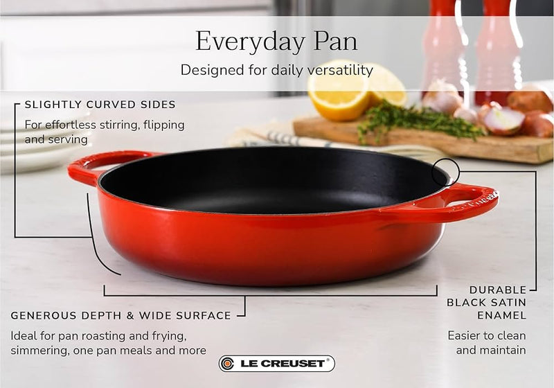 Le Creuset Le Creuset Cast Iron 11" (28cm) Everyday Pan
