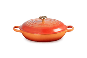 Le Creuset Le Creuset Cast Iron Flamme Dorée Shallow Braiser