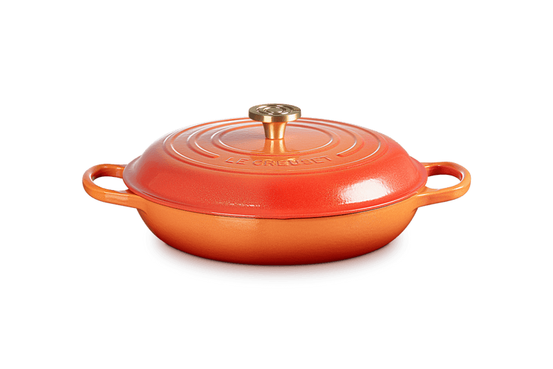Le Creuset Le Creuset Cast Iron Flamme Dorée Shallow Braiser