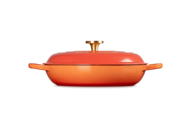 Le Creuset Le Creuset Cast Iron Flamme Dorée Shallow Braiser