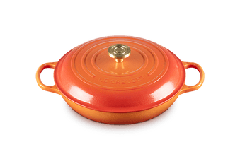 Le Creuset Le Creuset Cast Iron Flamme Dorée Shallow Braiser