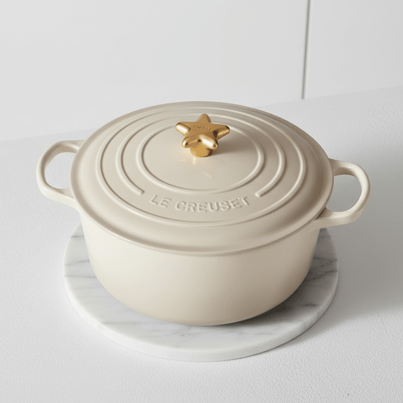 Le Creuset Le Creuset Metal Gold Star Knob