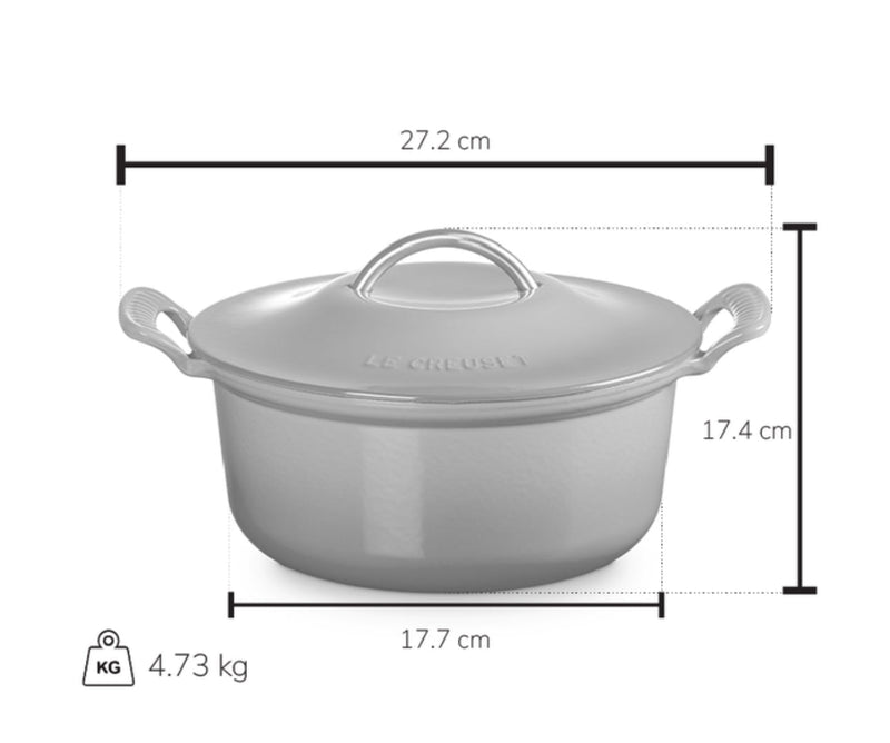 Le Creuset Le Creuset Cast Iron Modern Heritage 4.6L Round Dutch Oven