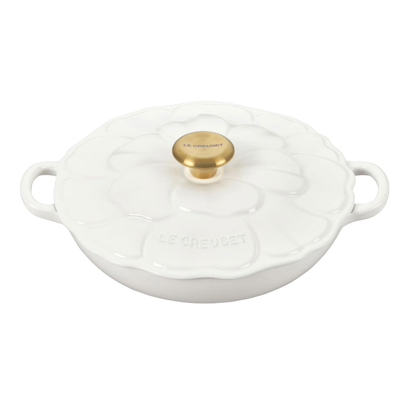 Le Creuset Le Creuset Signature 2.5QT (2.2L) Petal Braiser White
