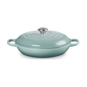Le Creuset Le Creuset Signature Cast Iron 3.7 QT (3.5L) Braiser Sea Salt