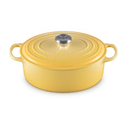 Le Creuset Le Creuset Signature Cast Iron 4.7 QT (4.5L) Oval French Oven Camomille  