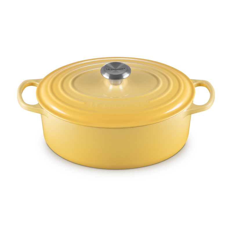 Le Creuset Le Creuset Signature Cast Iron 4.7 QT (4.5L) Oval French Oven Camomille  