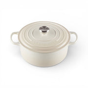 Le Creuset Le Creuset Signature Cast Iron 5.5 QT (5.3L) Round French Oven Meringue