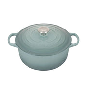 Le Creuset Le Creuset Signature Cast Iron 5.5 QT (5.3L) Round French Oven Sea Salt