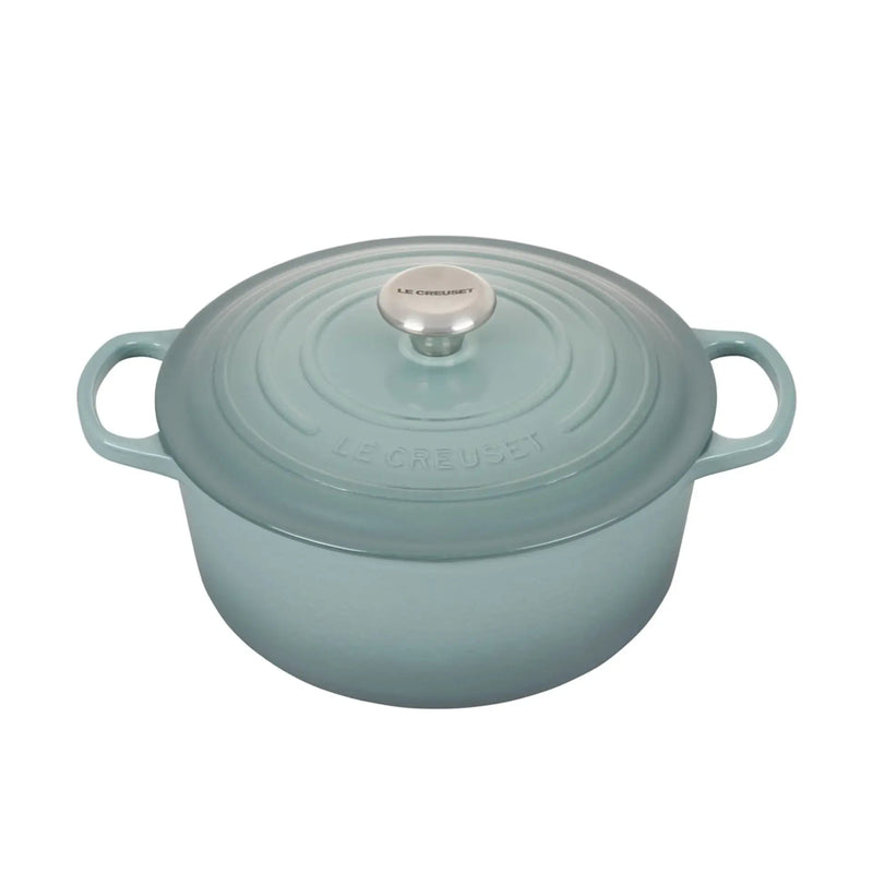 Le Creuset Le Creuset Signature Cast Iron 5.5 QT (5.3L) Round French Oven Sea Salt