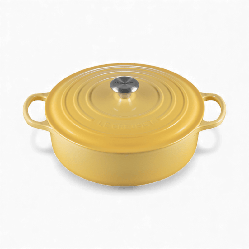 Le Creuset_Le Creuset Signature Cast Iron 6.5 QT (6.2L) Shallow Round French Oven_21179030007041
