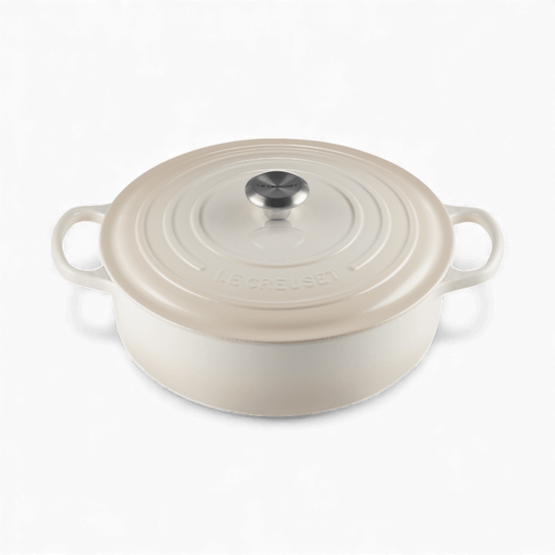Le Creuset_Le Creuset Signature Cast Iron 6.5 QT (6.2L) Shallow Round French Oven_21179030716031