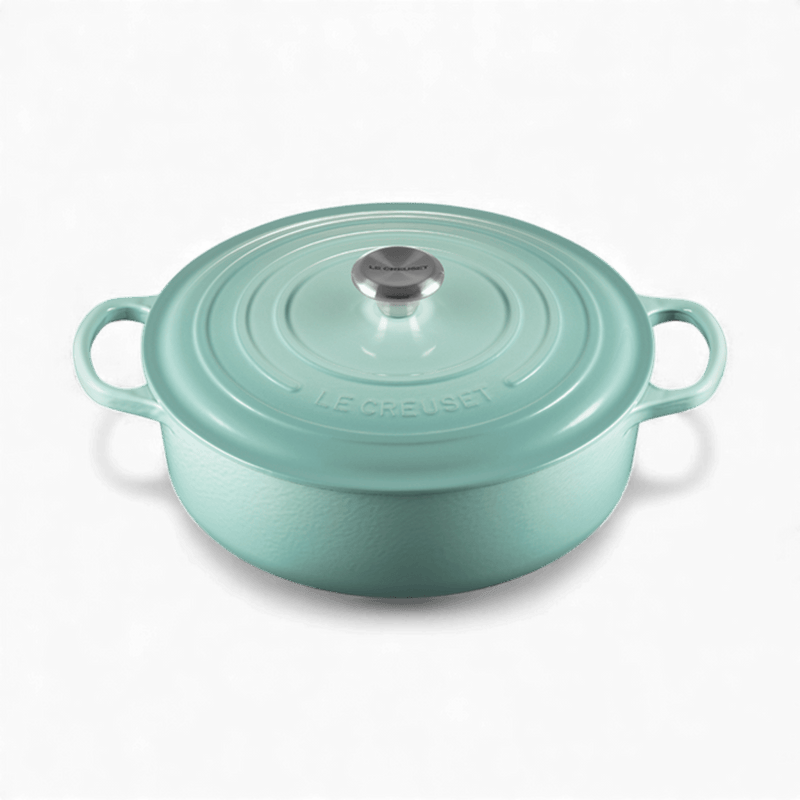 Le Creuset_Le Creuset Signature Cast Iron 6.5 QT (6.2L) Shallow Round French Oven_21179030771031