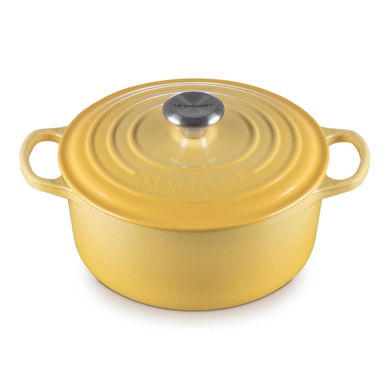 Le Creuset Le Creuset Signature Cast Iron 7 QT (6.7L) Round French Oven Camomille  