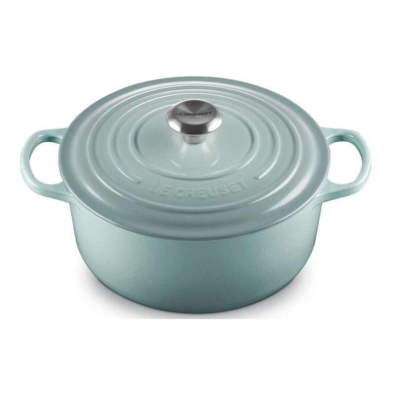 Le Creuset Le Creuset Signature Cast Iron 7 QT (6.7L) Round French Oven Sea Salt