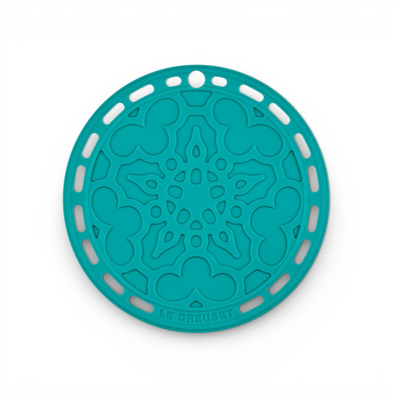 Le Creuset Le Creuset Silicone French Trivet Bleu Riviera