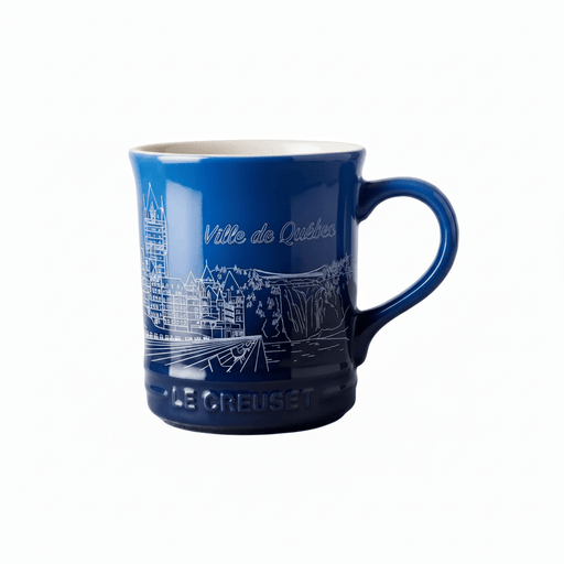 Le Creuset_Le Creuset Stoneware Destination Quebec City Cobalt Mug_70343140630001