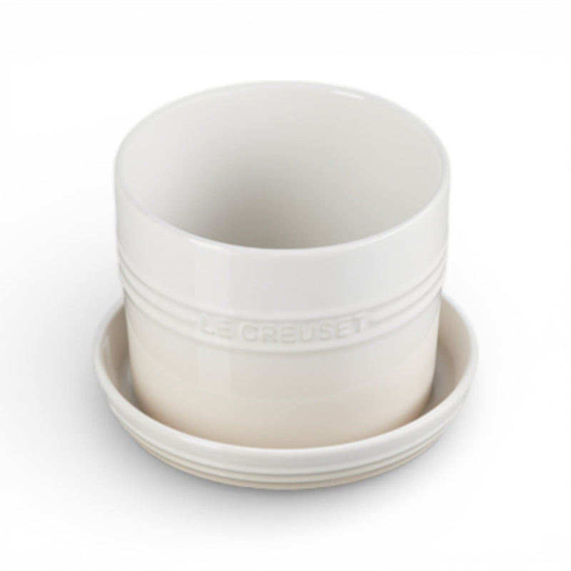 Le Creuset Le Creuset Stoneware Herb Planter Meringue