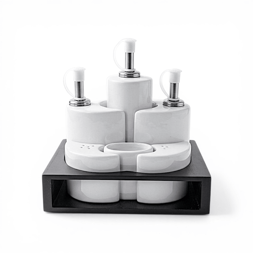 Lemontree LemonTree Oil and Vinegar - Salt and Pepper Condiment Set