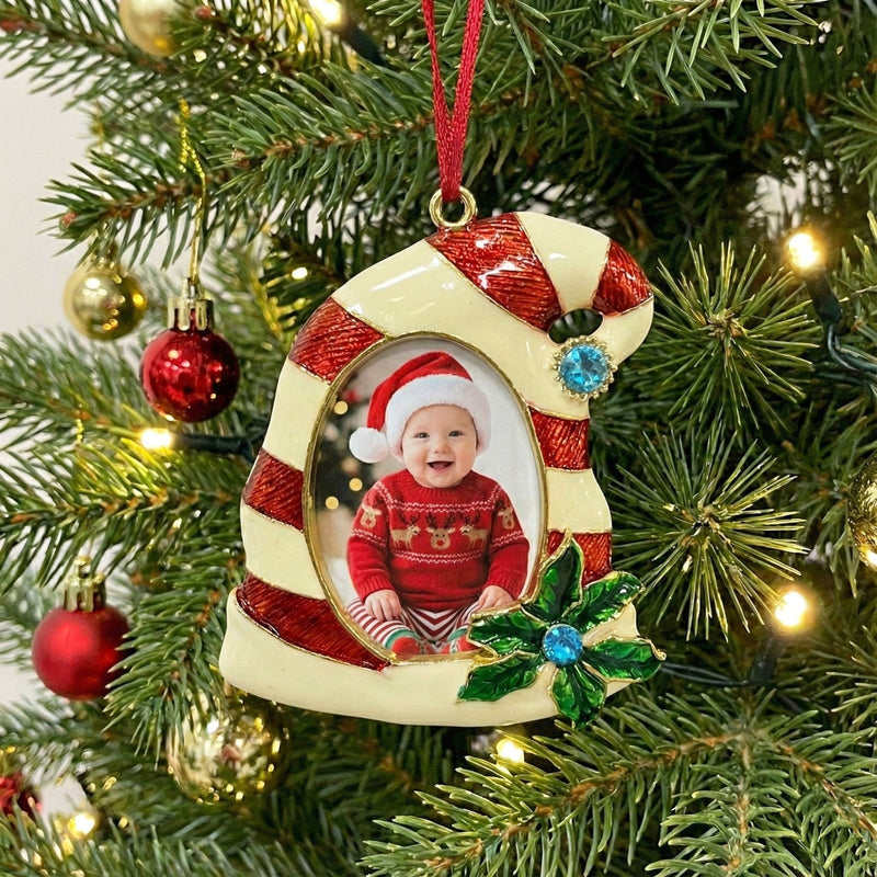 Lemontree_Lemontree Pewter Photo Frame Christmas Hat Ornament_