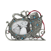 Lemontree_Lemontree Pewter Photo Frame Sleigh Ornament_