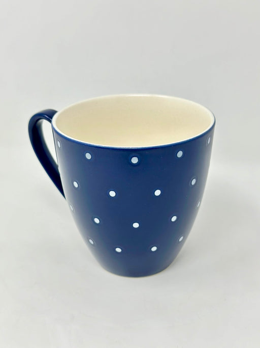Lenox Kate Spade Navy Larabee Dot Mug Mugs Lenox   