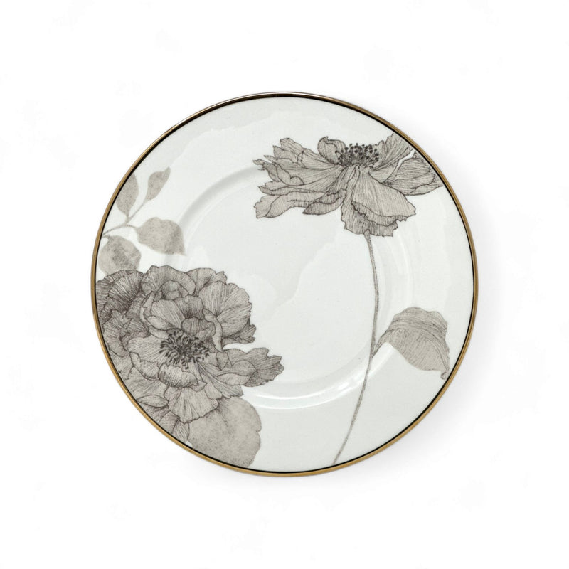 Mikasa Mikasa Cameo Bloom Platinum Salad Plate   