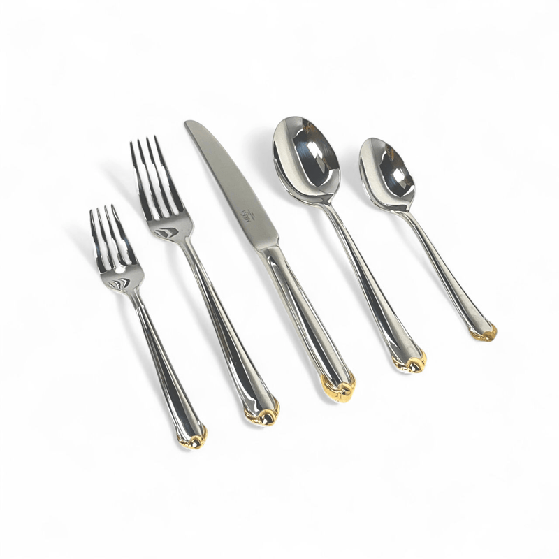 Mikasa Mikasa Classico Gold Flatware - 5 Piece Place Setting