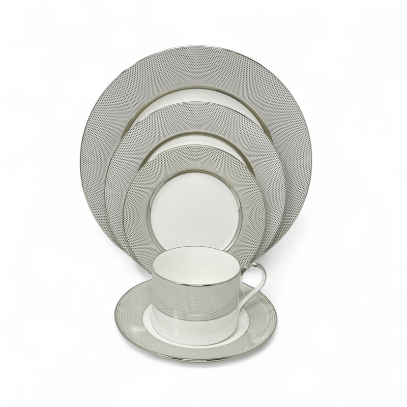 Mikasa Mikasa Confetti Platinum - 5 Piece Place Setting